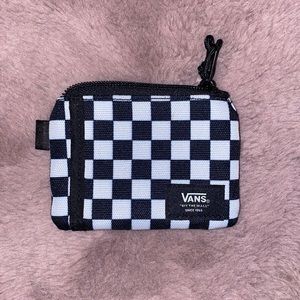 Vans checkerboard wallet
